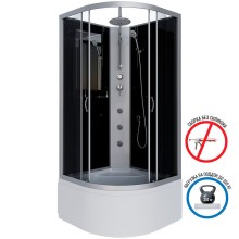 Душевая кабина Niagara Classic 90x90 NG-2508-14BKTG с гидромассажем