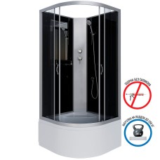 Душевая кабина Niagara Classic 100x100 NG-2509-14BK без гидромассажа