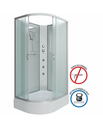 Душевая кабина Niagara Classic 90х70 R NG-33974-14RBKG с гидромассажем