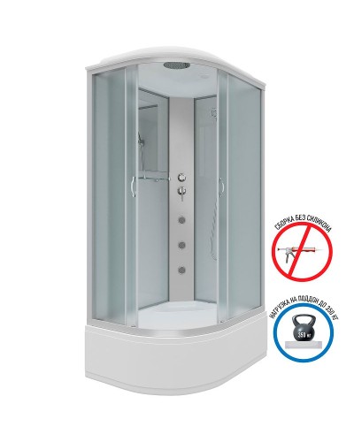 Душевая кабина Niagara Classic 120x80 R NG-2310-14RG с гидромассажем