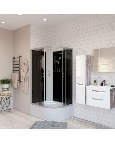 Душевая кабина Niagara Classic 120x80 L NG-2510-14LBK без гидромассажа