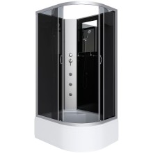 Душевая кабина Niagara Classic 120x80 L NG-2510-14LBKG с гидромассажем