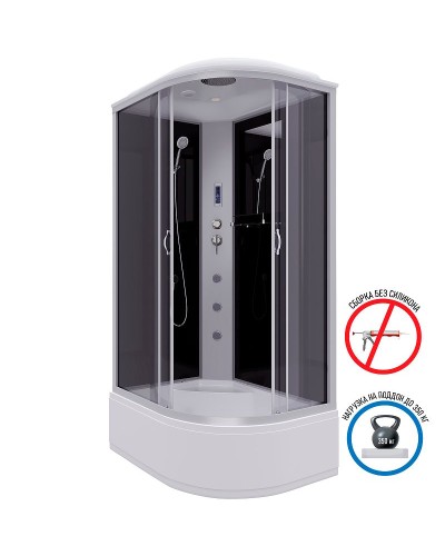 Душевая кабина Niagara Classic 120x80 L NG-2510-14LF с гидромассажем