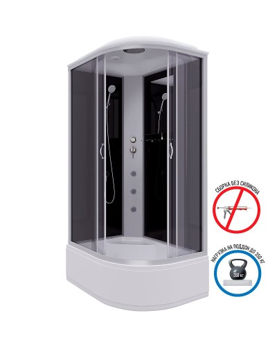 Душевая кабина Niagara Classic 120x80 L NG-2510-14LG с гидромассажем