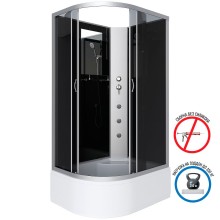 Душевая кабина Niagara Classic 120x80 R NG-2510-14RBKG с гидромассажем