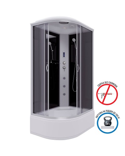 Душевая кабина Niagara Classic 120x80 R NG-2510-14RF с гидромассажем