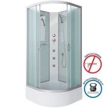 Душевая кабина Niagara Classic 90x90 NG-3301-14BKG с гидромассажем