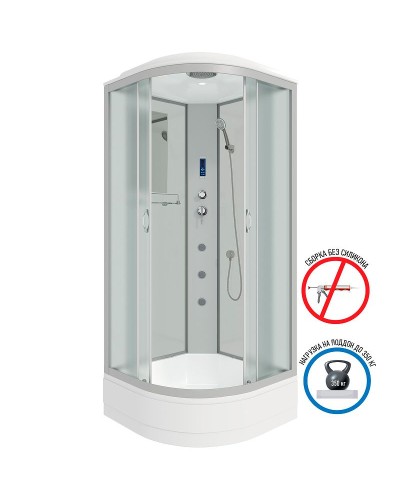 Душевая кабина Niagara Classic 100x100 NG-3302-14F с гидромассажем