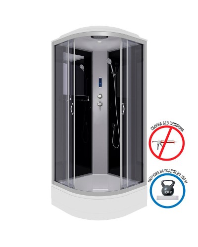 Душевая кабина Niagara Classic 90x90 NG-3501-14P без гидромассажа