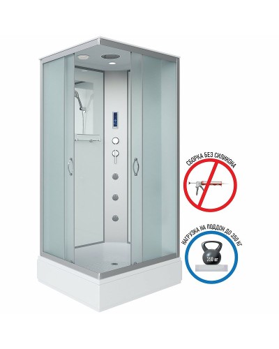 Душевая кабина Niagara Classic 100х80 NG-33084-14QF с гидромассажем