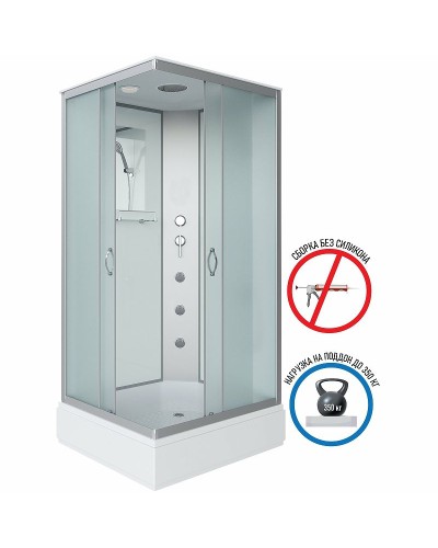 Душевая кабина Niagara Classic 100х80 NG-33084-14QG с гидромассажем