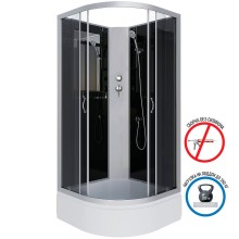 Душевая кабина Niagara Classic 80x80 NG-3503-14BK без гидромассажа