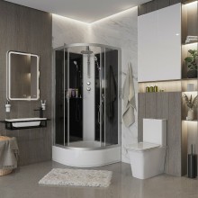 Душевая кабина Niagara Classic 80x80 NG-3503-14BKT без гидромассажа