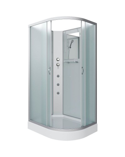 Душевая кабина Niagara Classic 120x80 L NG-3312-14LBKG с гидромассажем