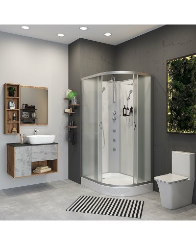 Душевая кабина Niagara Classic 120x80 L NG-3312-14LBKTG с гидромассажем