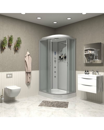 Душевая кабина Niagara Classic 120x80 L NG-3312-14LF с гидромассажем