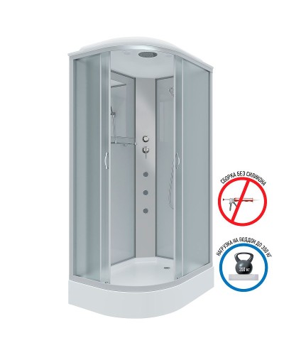 Душевая кабина Niagara Classic 120x80 R NG-3312-14RG с гидромассажем