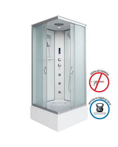 Душевая кабина Niagara Classic 90x90 NG-1108-14F с гидромассажем