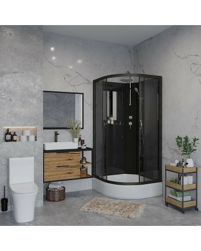 Душевая кабина Niagara Classic 90x90 NG-6501-14BKT без гидромассажа