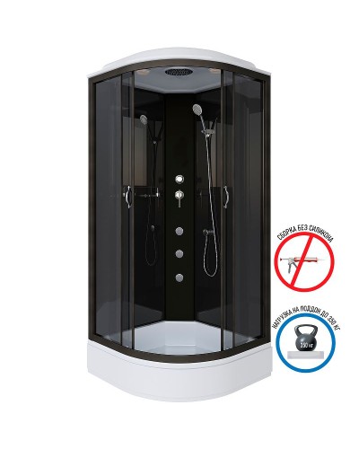 Душевая кабина Niagara Classic 90x90 NG-6501-14G с гидромассажем