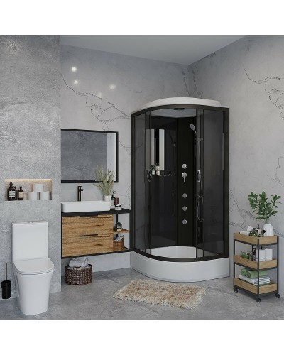 Душевая кабина Niagara Classic 90x90 NG-6501-14G с гидромассажем