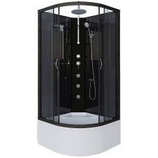 Душевая кабина Niagara Classic 90x90 6508-14BKTG с гидромассажем