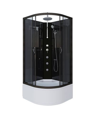 Душевая кабина Niagara Classic 90x90 6508-14BKTG с гидромассажем