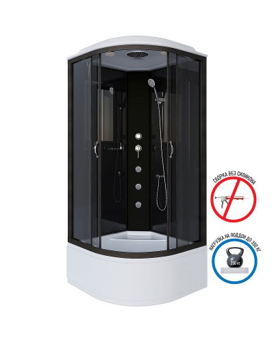 Душевая кабина Niagara Classic 90x90 NG-6508-14G с гидромассажем