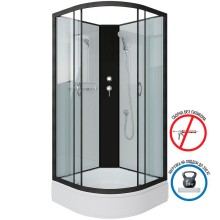 Душевая кабина Niagara Classic 90x90 NG-6701-14BK без гидромассажа