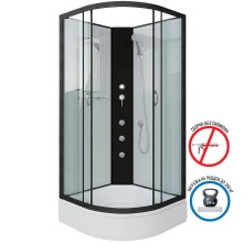 Душевая кабина Niagara Classic 90x90 NG-6701-14BKG с гидромассажем