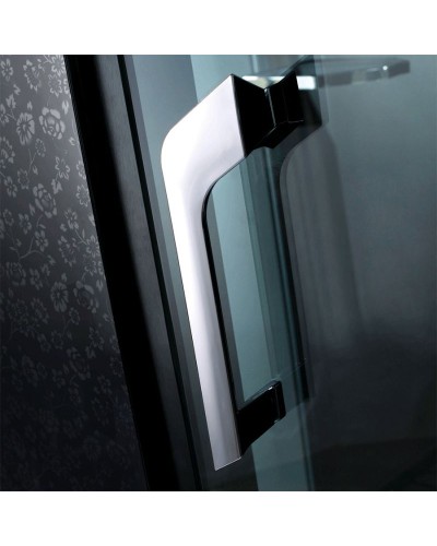 Душевая кабина Orans SR-89105 LS Black 120x90 L 89105LB с баней с гидромассажем