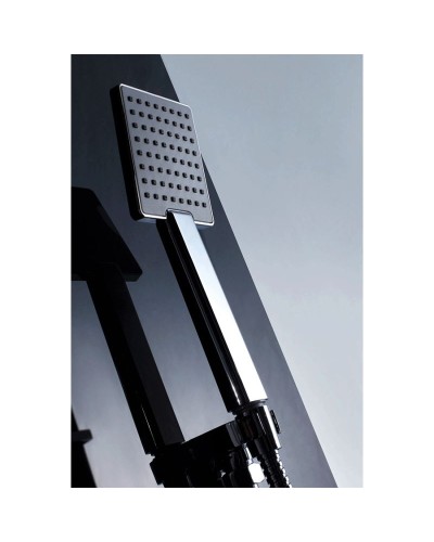 Душевая кабина Orans SR-89105 LS Black 120x90 L 89105LB с баней с гидромассажем