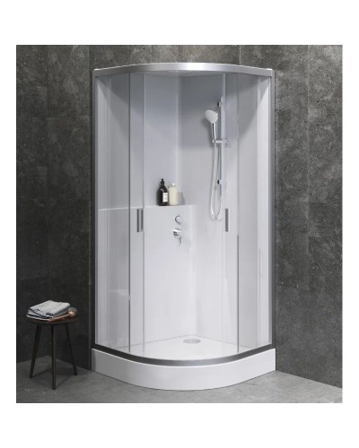 Душевая кабина 90х90 см Am.Pm Gem W90C-333-090WTA прозрачное