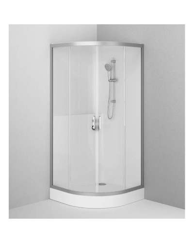 Душевая кабина 90х90 см Am.Pm Gem W90C-333-090WTA прозрачное