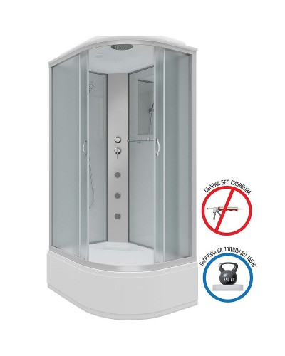 Душевая кабина Niagara Classic 120x80 NG-2310-14LG с гидромассажем