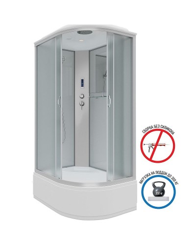 Душевая кабина Niagara Classic 120x80 NG-2310-14LP без гидромассажа