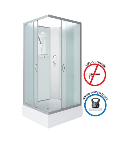 Душевая кабина Niagara Classic 90x70 NG-33974-14QBK без гидромассажа