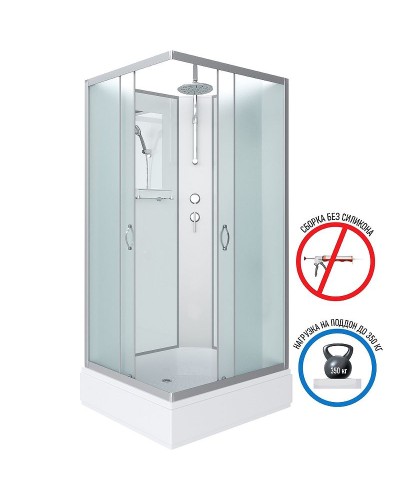 Душевая кабина Niagara Classic 90x70 NG-33974-14QBKT без гидромассажа