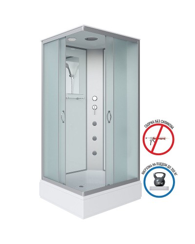 Душевая кабина Niagara Classic 90x70 NG-33974-14QG с гидромассажем