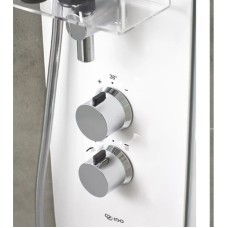 Душевая кабина 100х100х215 см IDO Showerama 10-5 Comfort 558.208.316 прозрачное