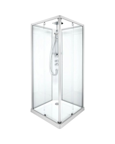 Душевая кабина 90х90х215 см IDO Showerama 10-5 Comfort 558.210.304 прозрачное