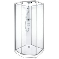 Душевая кабина 90х90х215 см IDO Showerama 10-5 Comfort 558.202.302 прозрачное