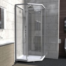 Душевая кабина 90х90х215 см IDO Showerama 10-5 Comfort 558.202.302 прозрачное