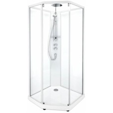 Душевая кабина 90х90х215 см IDO Showerama 10-5 Comfort 558.201.301 прозрачное