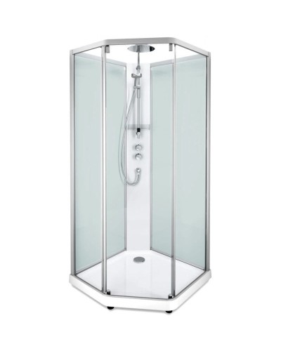 Душевая кабина 90х90х215 см IDO Showerama 10-5 Comfort 558.202.304 прозрачное