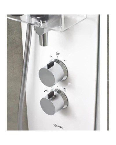 Душевая кабина 90х90х215 см IDO Showerama 10-5 Comfort 558.202.304 прозрачное