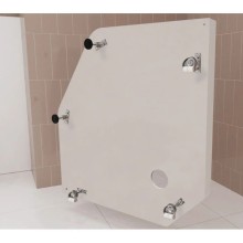 Душевая кабина 90х90х215 см IDO Showerama 10-5 Comfort 558.201.303 прозрачное