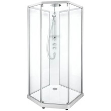 Душевая кабина 100х100х215 см IDO Showerama 10-5 Comfort 558.208.314 прозрачное