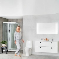 Душевая кабина 100х100х215 см IDO Showerama 10-5 Comfort 558.207.315 прозрачное