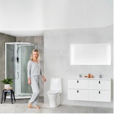Душевая кабина 100х100х215 см IDO Showerama 10-5 Comfort 558.207.315 прозрачное
